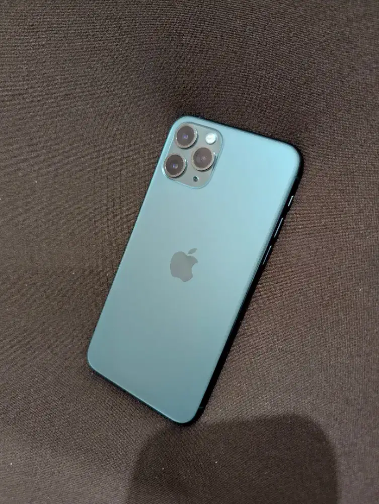 iPhone 11 Pro 256GB Green LL/A - RESMI BEA CUKAI - Mulus 99% Like New