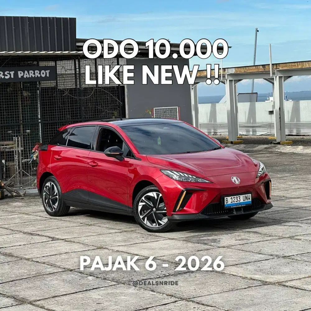 RARE !! KM 10.000 PAJAK 6/2026 MG 4 EV MAGNIFY 2024 TIPE TERTINGGI !!!