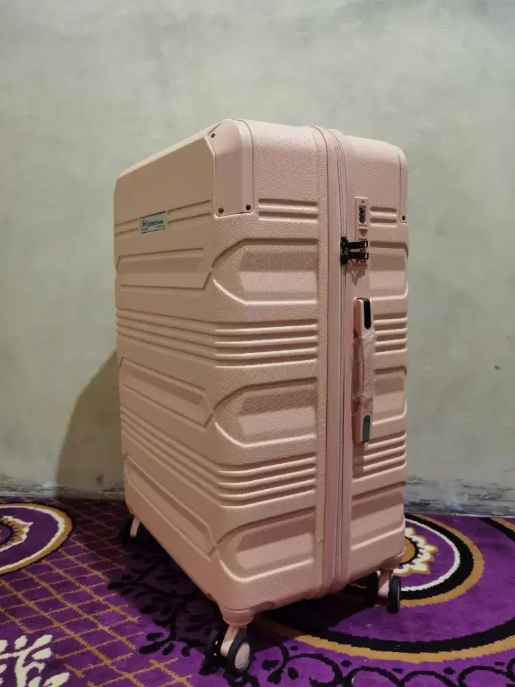 Koper limited edition flymate paris x roaming 30 inch abs coral pink