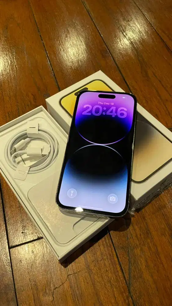 Iphone 14 pro Gold - 128gb  ex Inter all operator BUKAN SIMLOCK