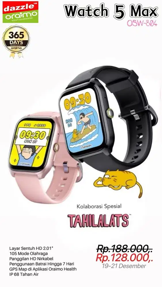 Promo Ambyar Flash Sale Watch 5 Max