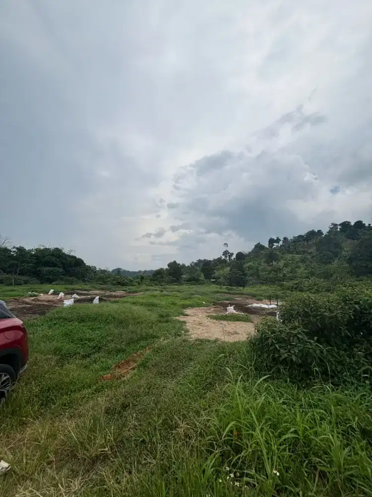 Di jual lahan tanah darat lt 2 hektar ss SHM lokasi datar