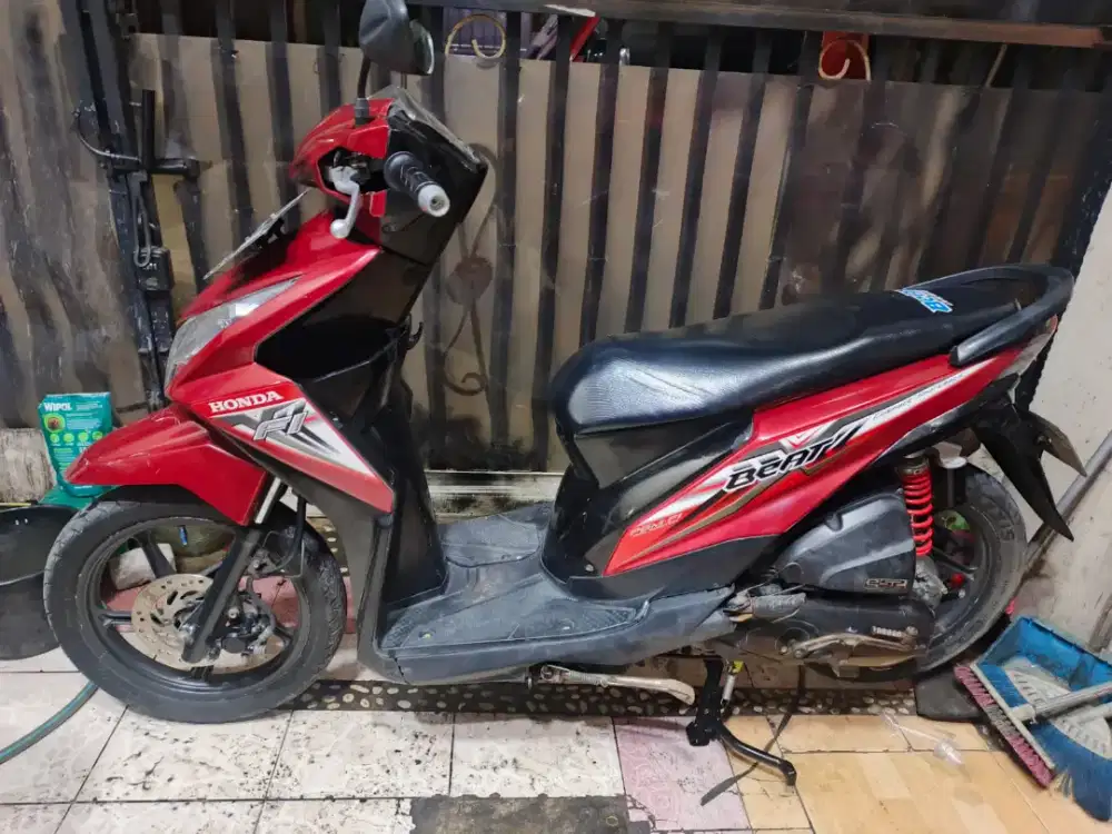 Beat FI esp 2015 ss lengkap motor rawatan