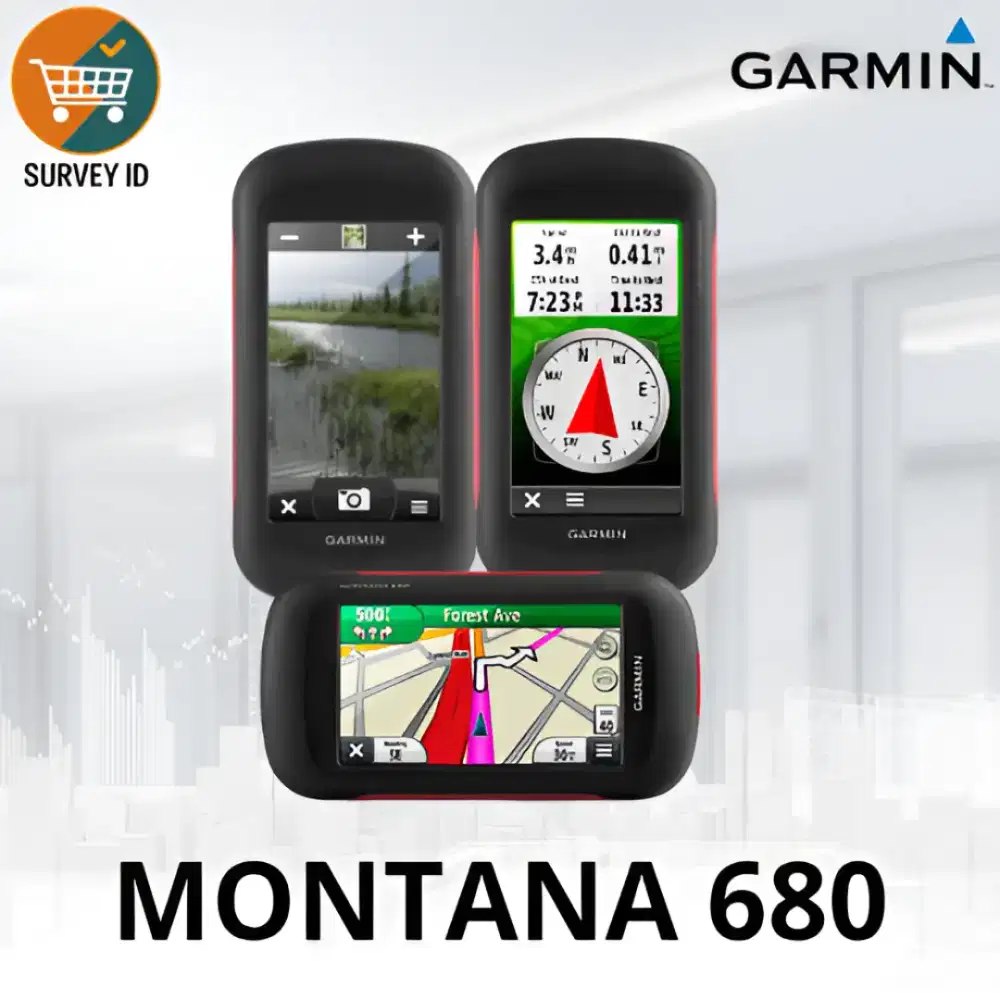 GPS Garmin Montana 680 baru original
