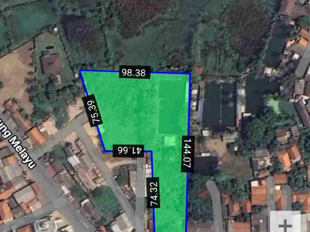 Dijual Lahan 8.315 m2 di Kampung Melayu Teluk Naga Tangerang