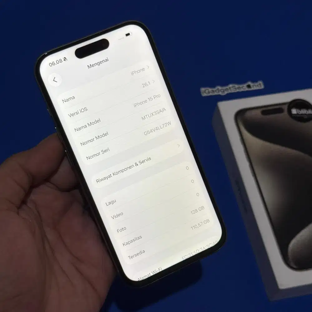 IPHONE 15 PRO 128GB IBOX