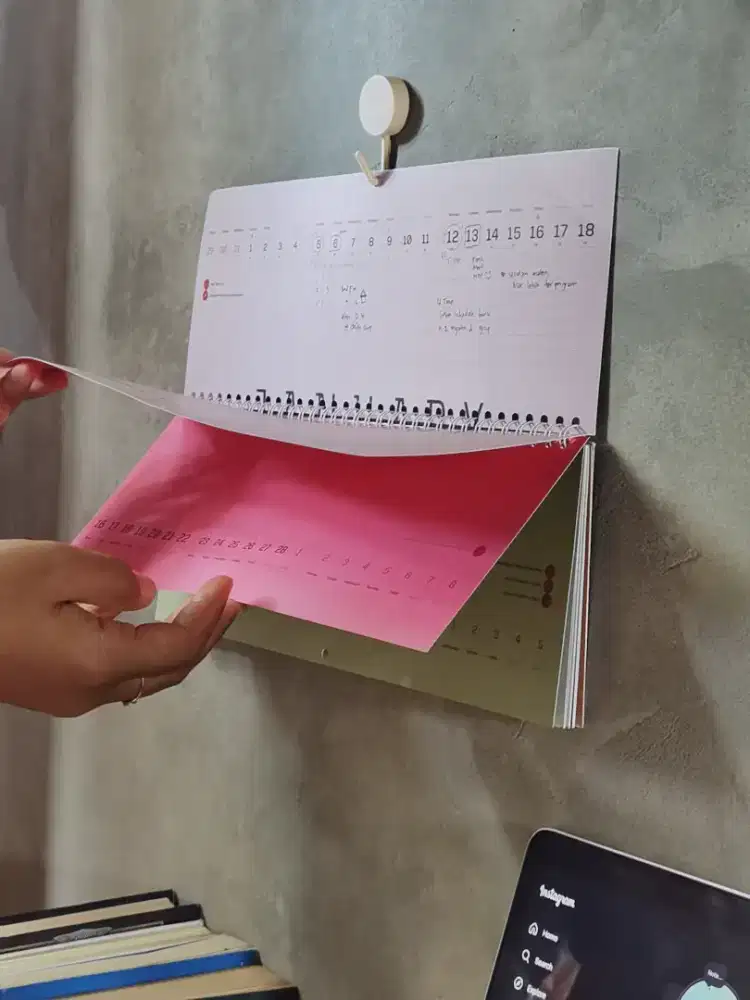 Kalender 2026 Custom Spiral | Estetik & Fungsional