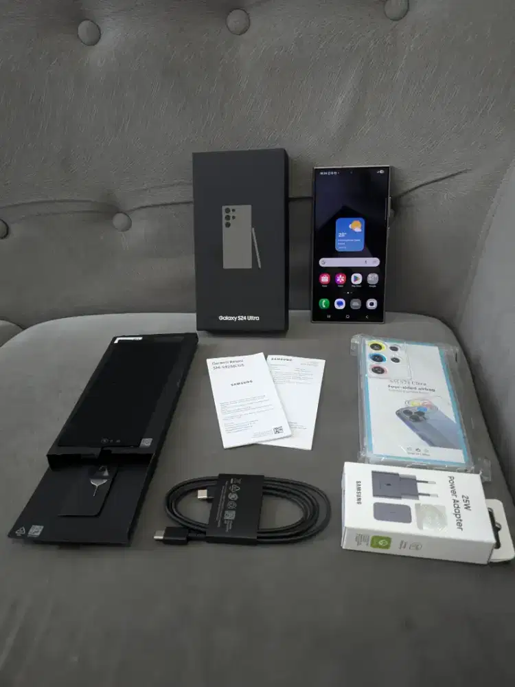 Samsung S24 Ultra 256GB Sein Fullset Ori