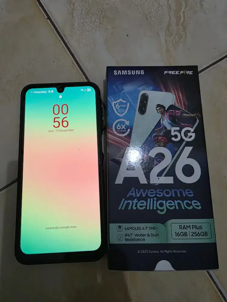 Samasung a26 5G ram pus 16GB/256GB
