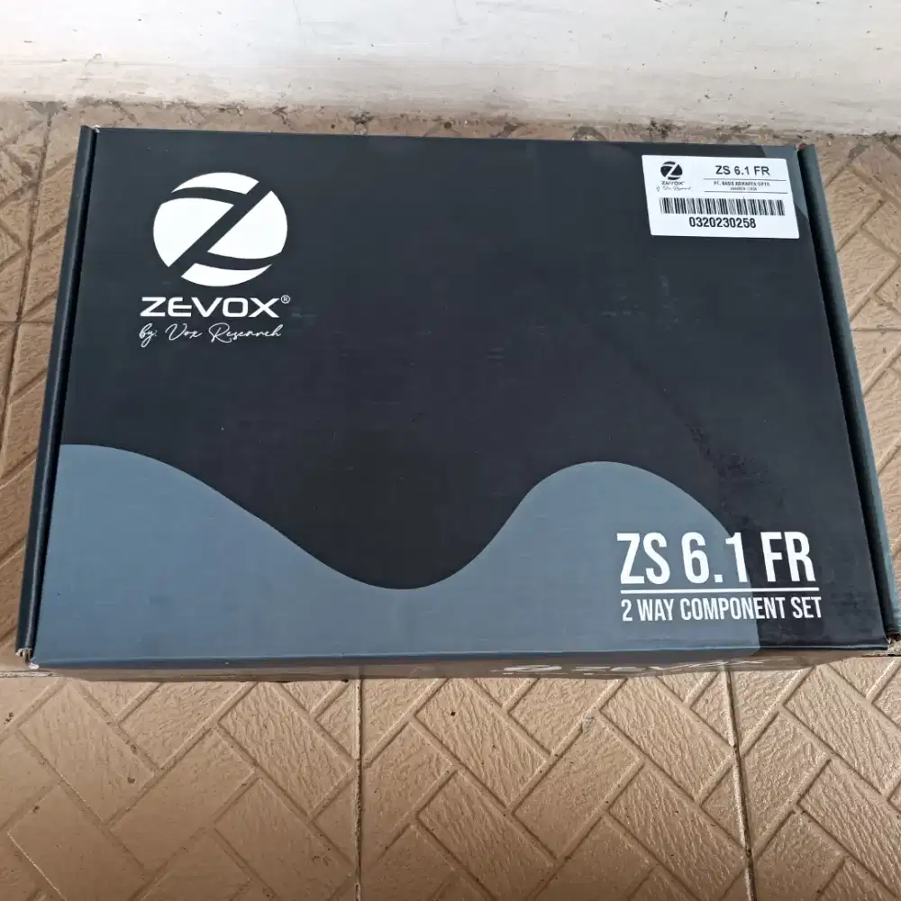 Speaker zevox 2 way full range ZS 6.1 FR