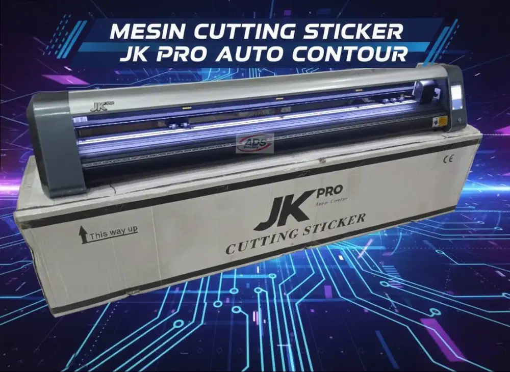 MESIN CUTTING STICKER JK PRO AUTO CONTOUR BISA BACA GAMBAR