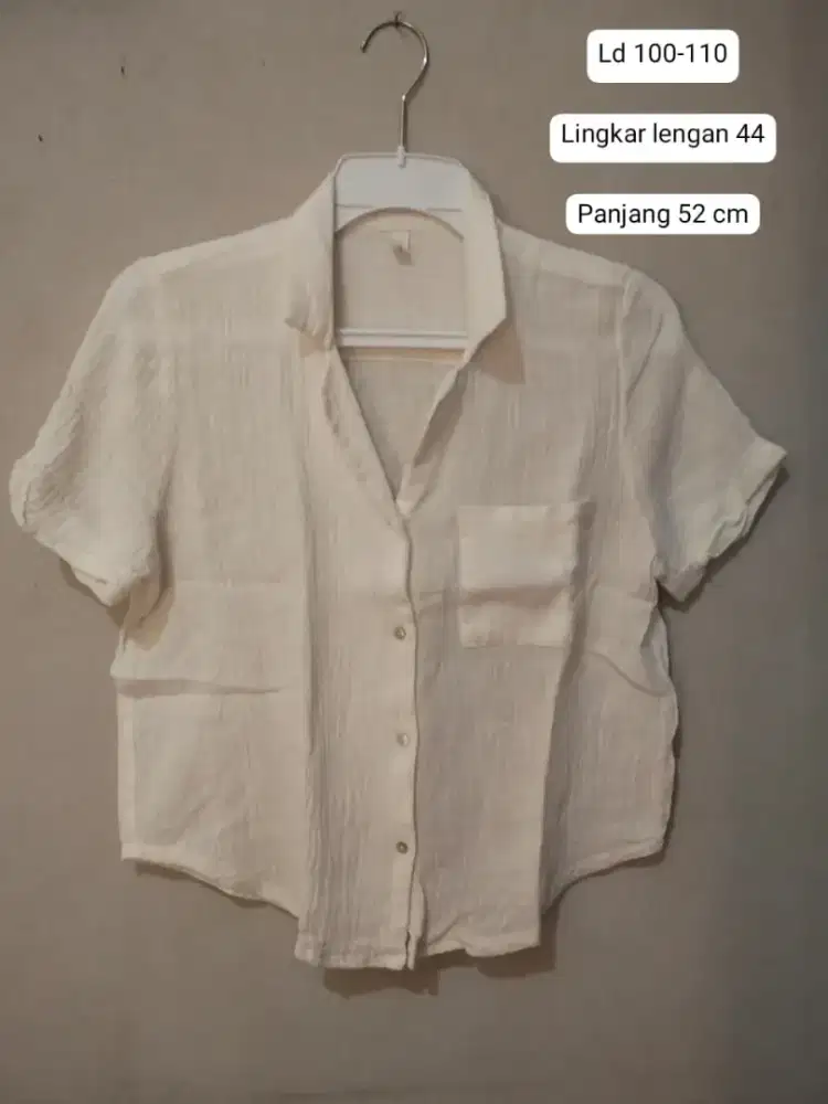 Kemeja putih bersih no minus