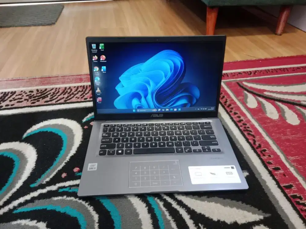 Laptop ASUS Core i3 Generasi 10 Ram 4/256 normal murah
