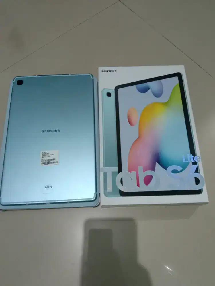 Samsung Galaxy Tab S6 lite  4/128  Fullset Ori Mullus istimewa