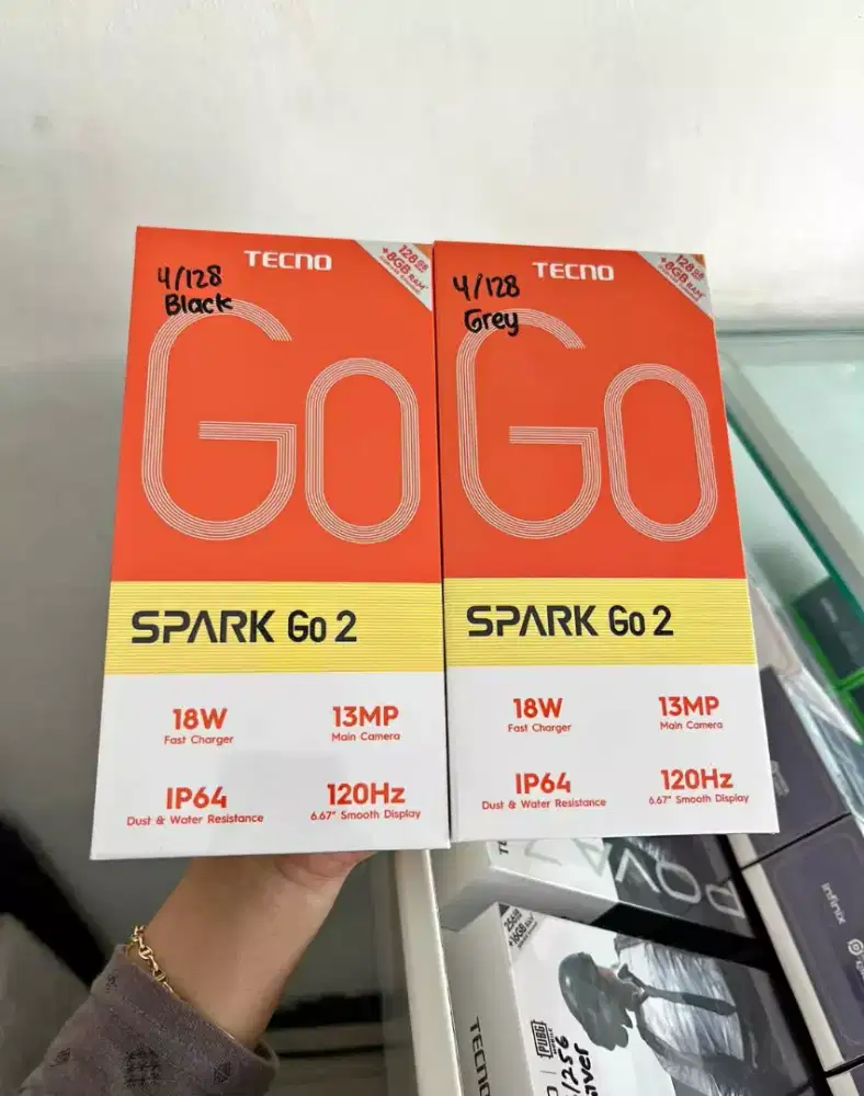 Tecno Spark Go2 4/128 Baru