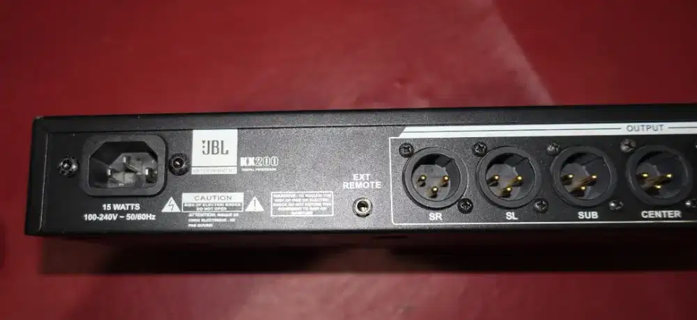 Jbl kx200 karaoke prosesor