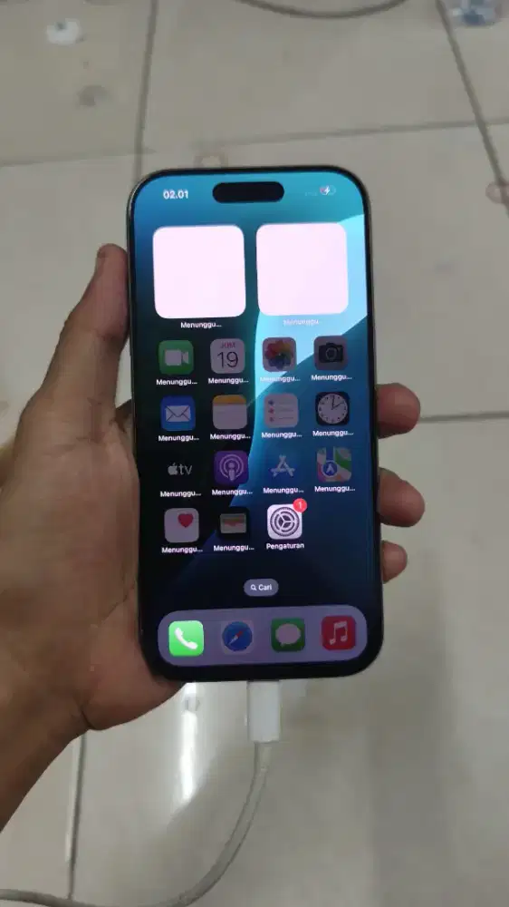 iphone 16 pro 128gb ibox batangan like new mulus