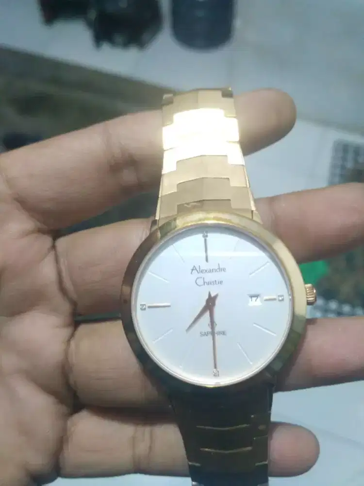 Jam Tangan Wanita Alexander Christie Saphire 8568MD