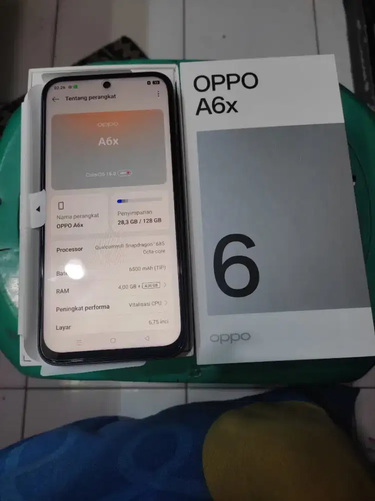 Permisi jual Hp Oppo A6X