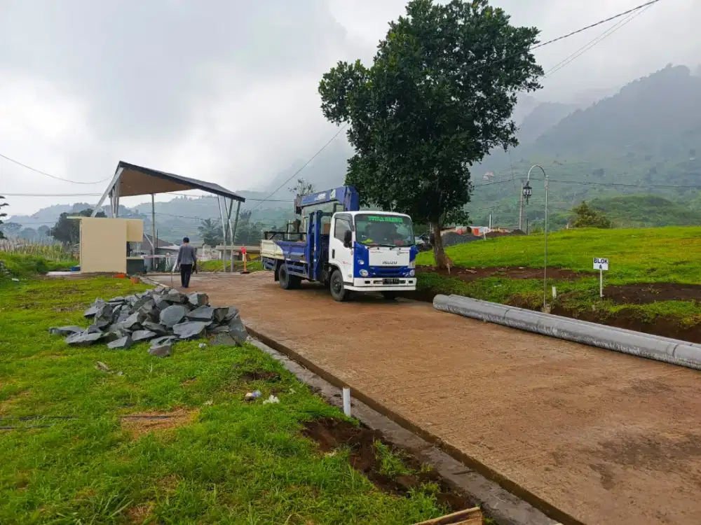 Tanah SHM Dijual dekat Sentul Udara Sejuk 1000 Mdpl