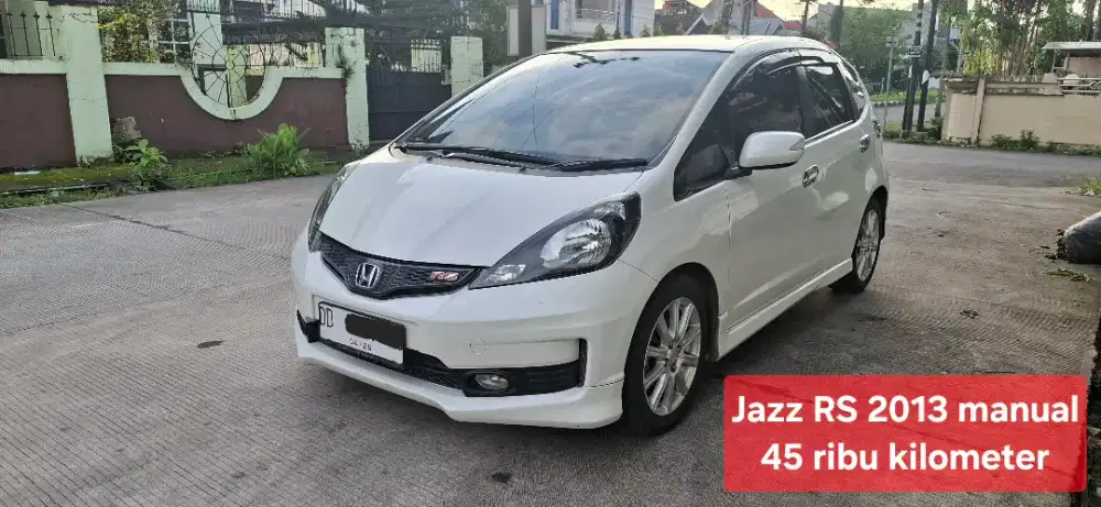 Jazz RS manual 2013 istimewa 45ribu kilometer