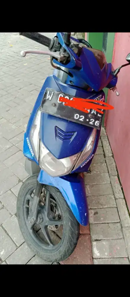 Honda Beat Biru 2011 Normal Nego + Surat Lengkap