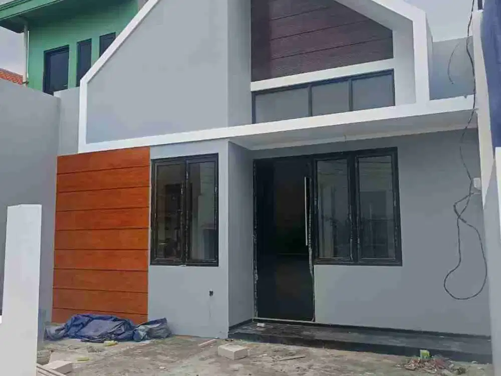 Rumah murah jemundo taman dekat surabaya uk 6x13,5