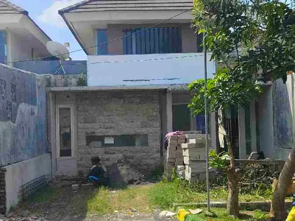 Rumah second full renovasi jadi baru suko wage sidoarjo ukuran besar