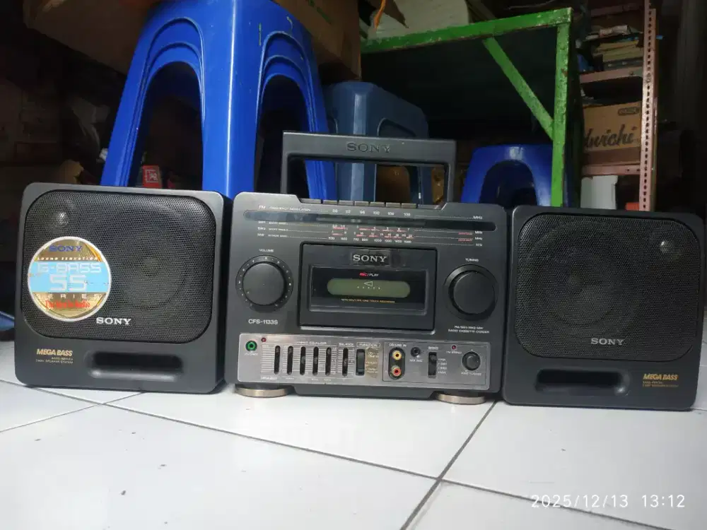 Sony Stereo Casette Player Radio FM AM Mega Bass