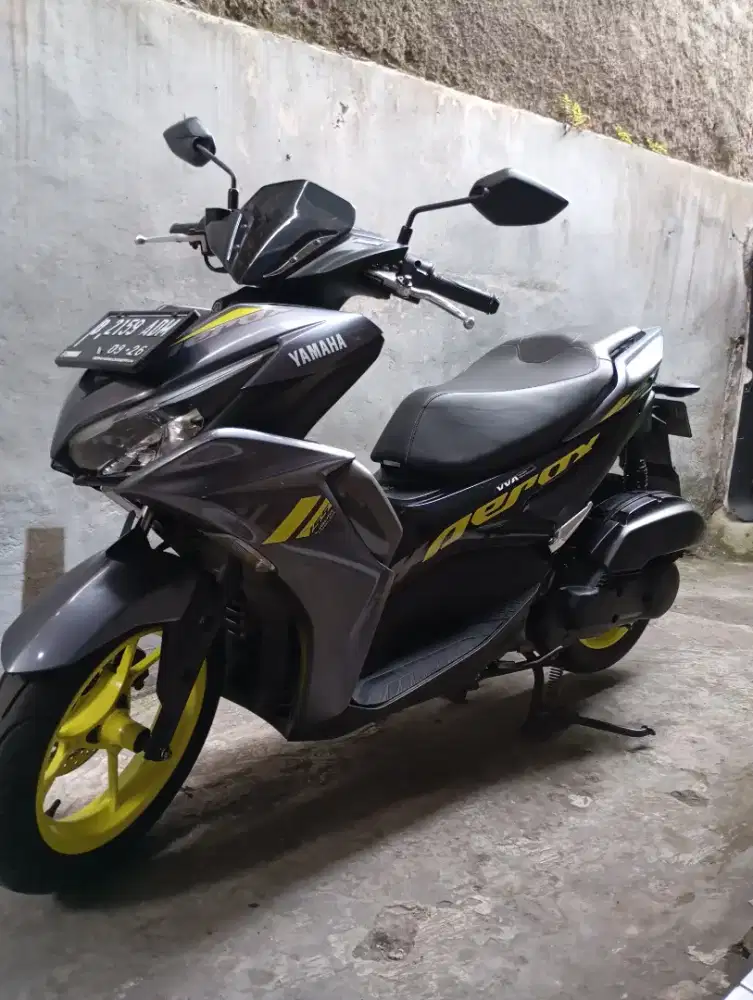 Aerox 2021 mls km rendah