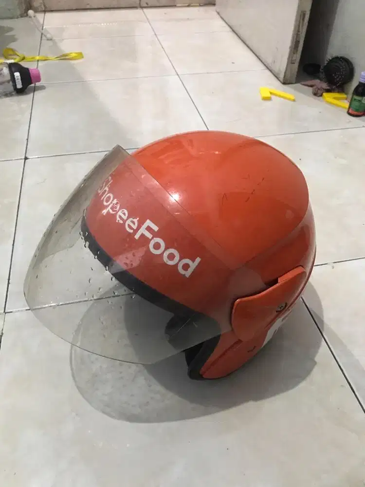 Jaket tas alumunium foil helm