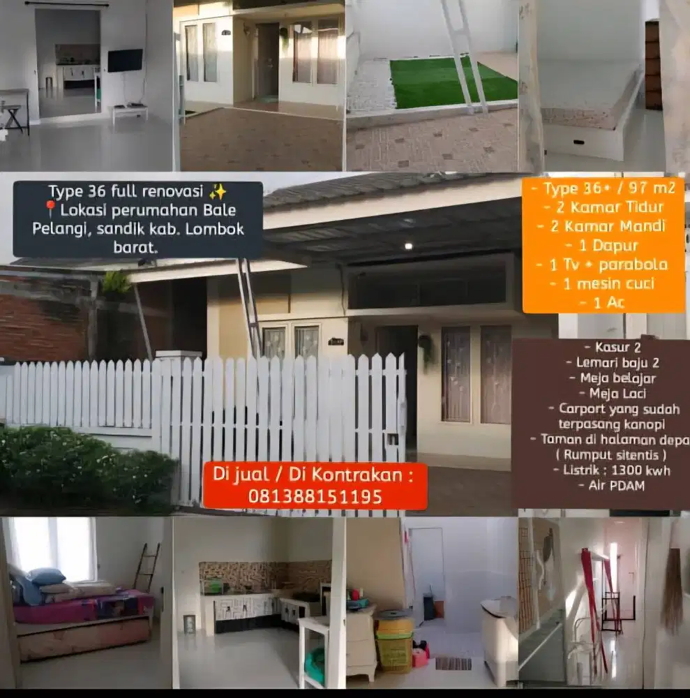 Dijual atau Dikontrakan/Disewakan