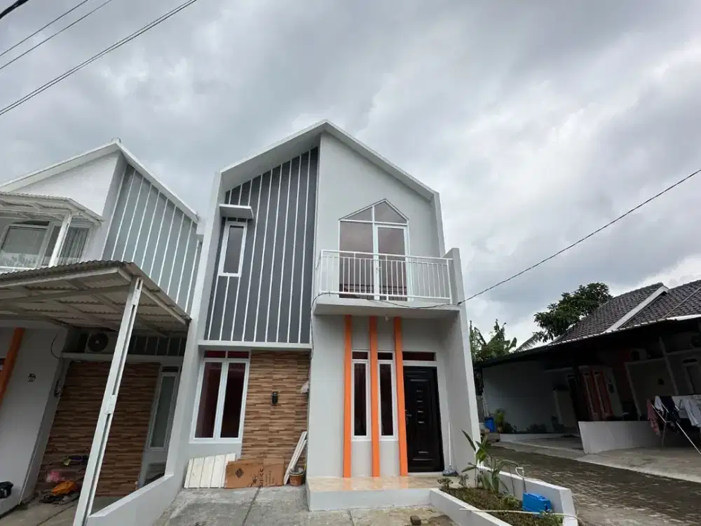 Dijual Rumah Bogor Selatan Dekat Tol & Stasiun, Free Mezzanine & Rooftop