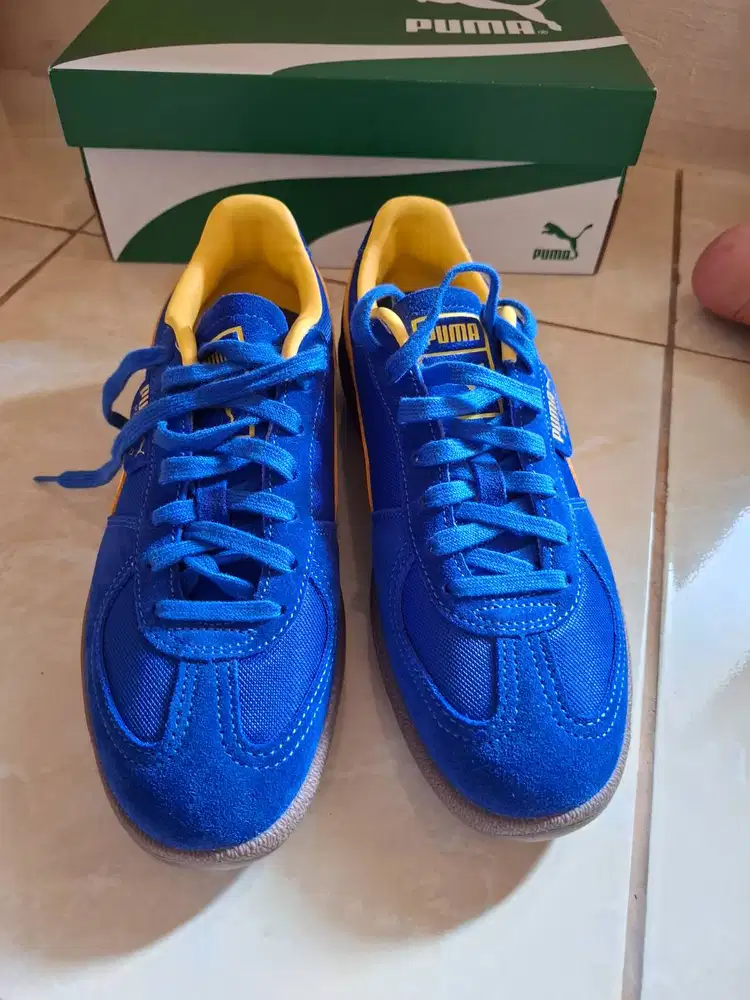 Puma Palermo Vintage Blue Yellow