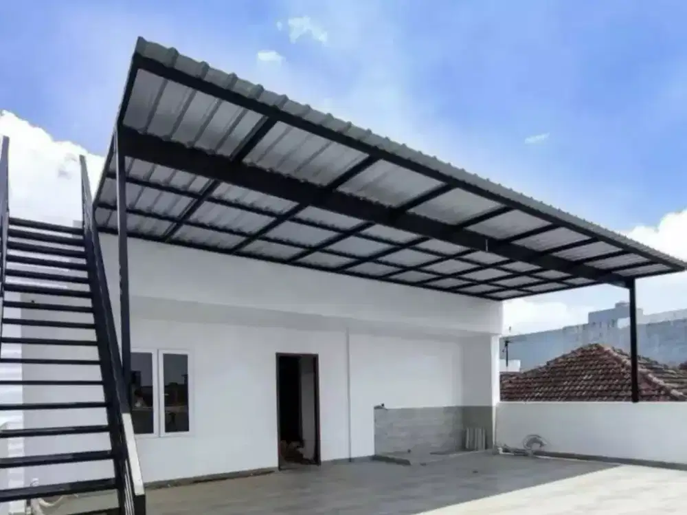 Atap Kanopi Galvalum, Solarflat, Atap Pasir Murah