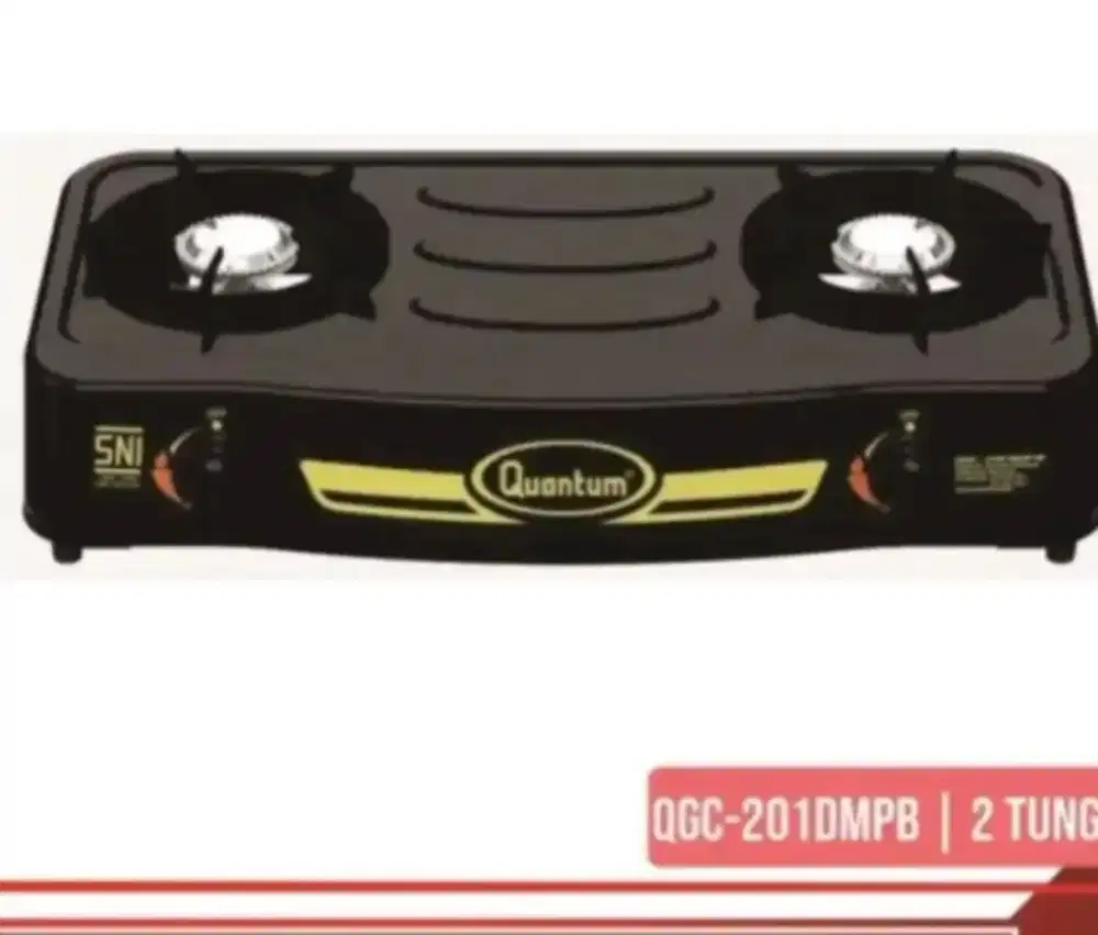 Kompor gas Quantum 2 tungku