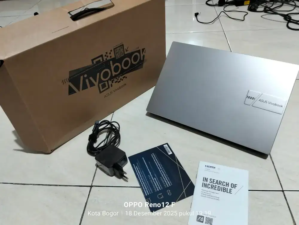 Dijual laptop Asus Vivobook Go 14/15/17 AMD RYZEN 3-7320U RAM 8gb ddr5