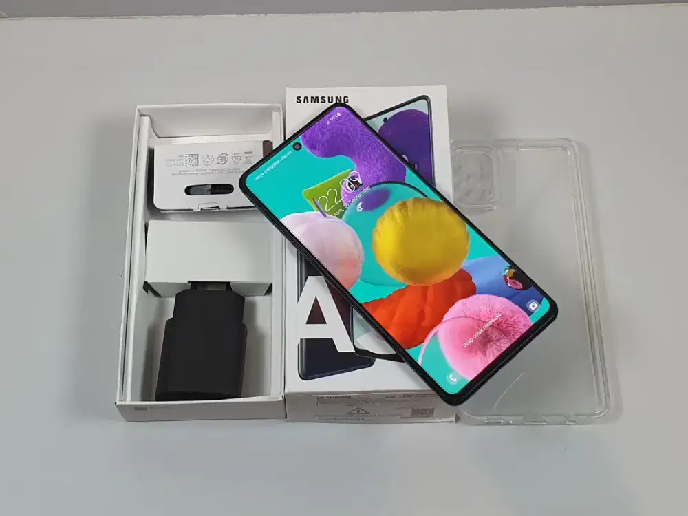 Samsung Galaxy A51 NFC 8/128 fullset Resmi SEIN