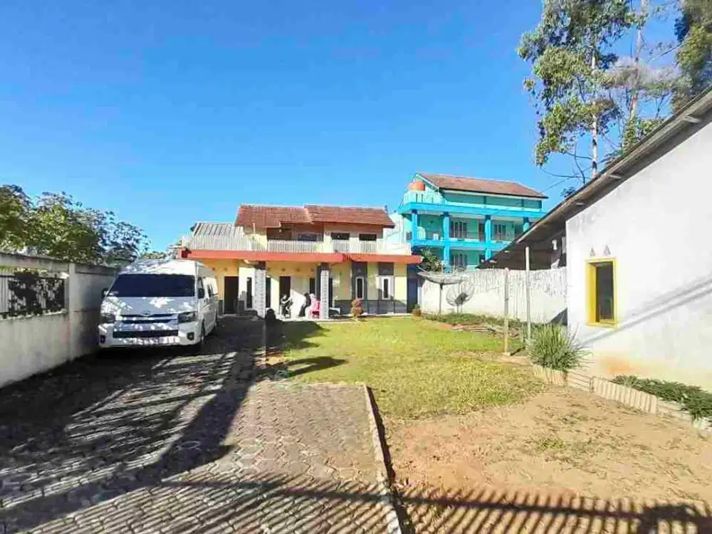 Rumah semi villa view kebun teh hadap timur LT 500 LB 270 di Pengalengan Bandung