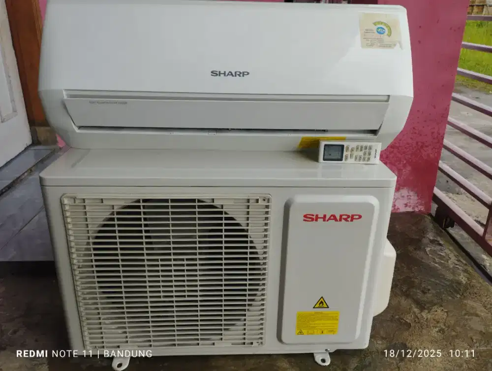 Ac bekas sharp R32  1/2pk + pasang garansi