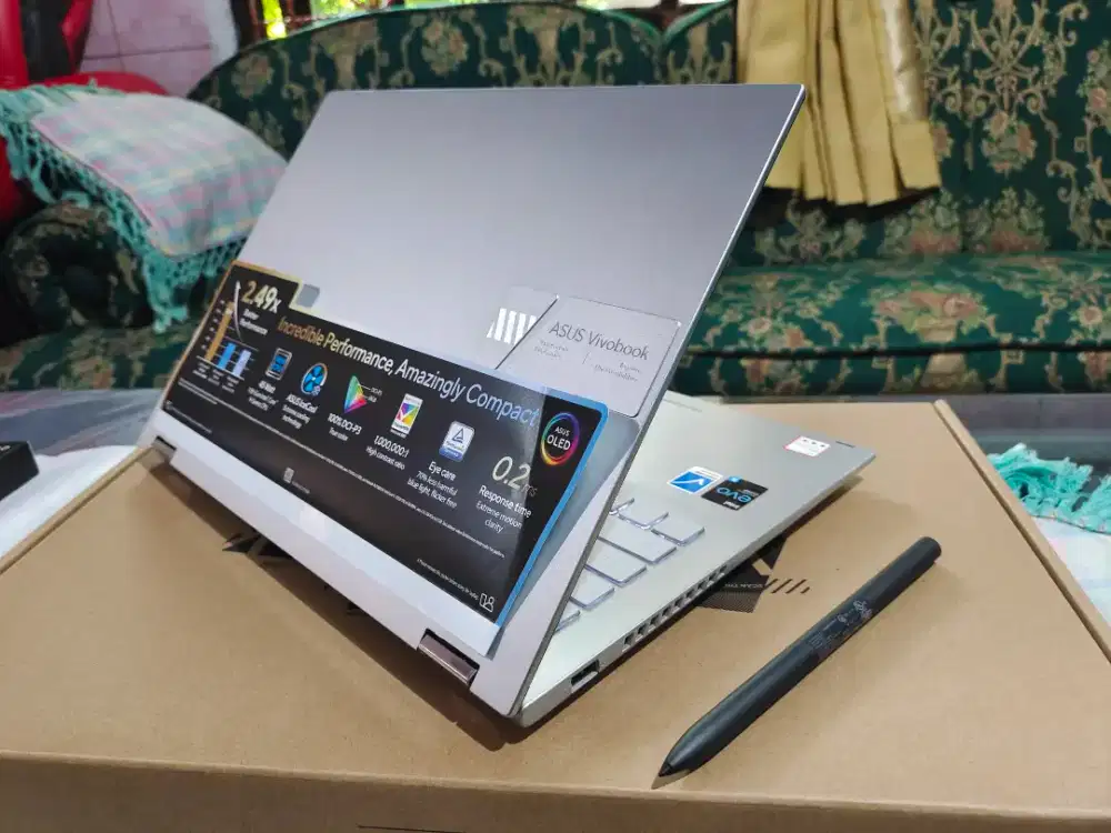 Laptop Asus vivobook flip oled 3k core i5 13500H 16/512 garansi pjg