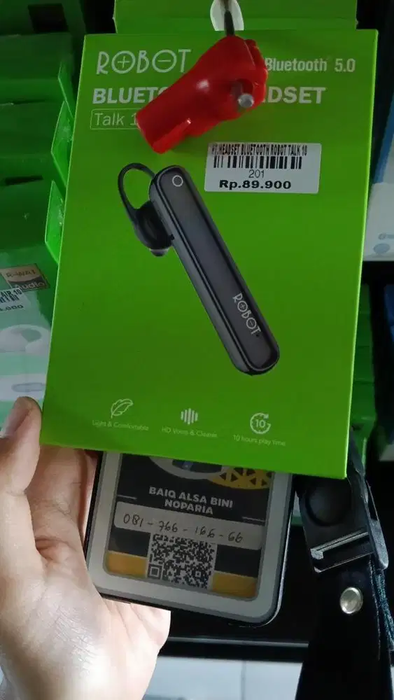 HEADSET BLUETOOTH ROBOT TALK 10