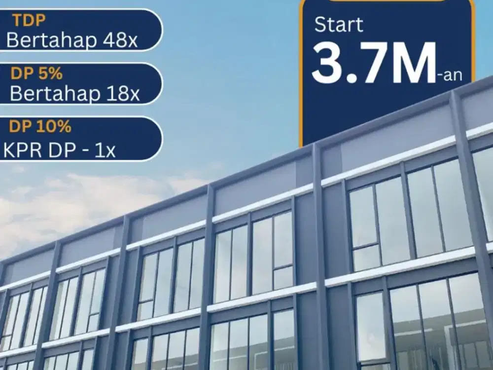RUKO 3 LANTAI HAMPTON AVENUE CARA BAYAR MUDAH 3,7MILYAR GADING SERPONG