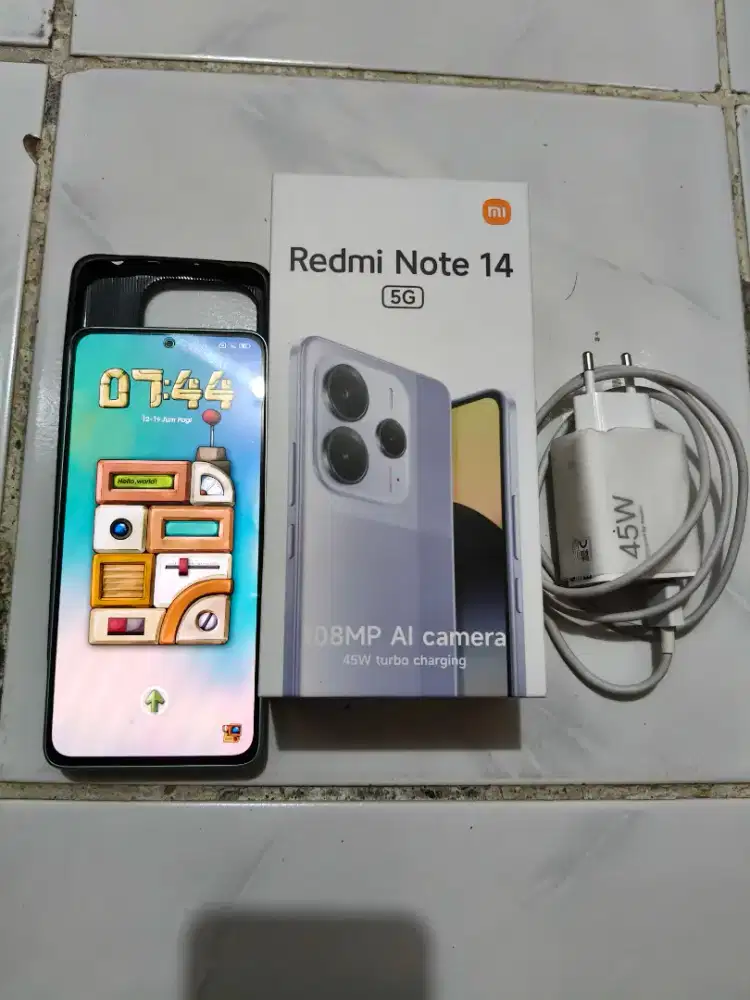 Xiaomi Redmi Note 14 8/256 5G Fullset Ori