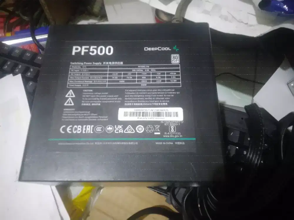 Psu komputer gaming deepcool pf500