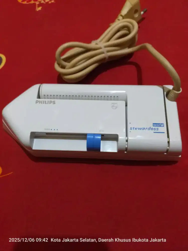 Setrika travel philips made in singapore