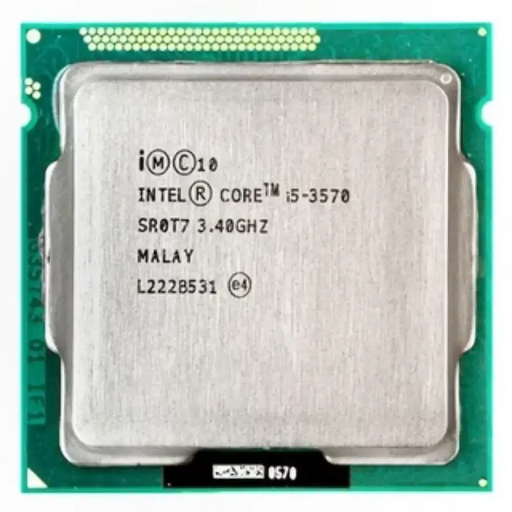 I5 3570 Ivy Bridge Socket LGA 1155