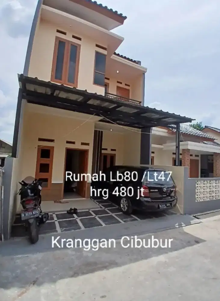 Rumah siaphuni Lb80 Kranggan Cibubur aksesmobil