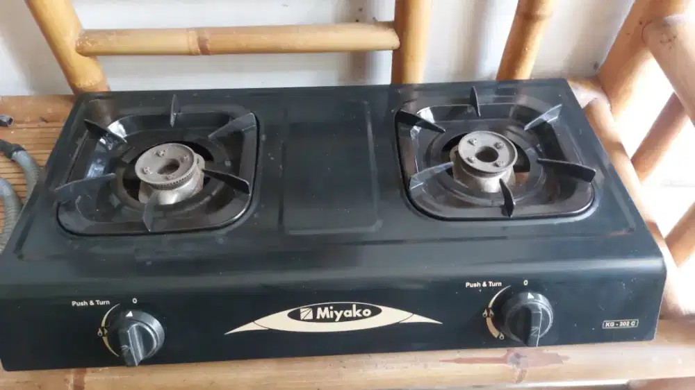 Kompor 2 tungku miyako