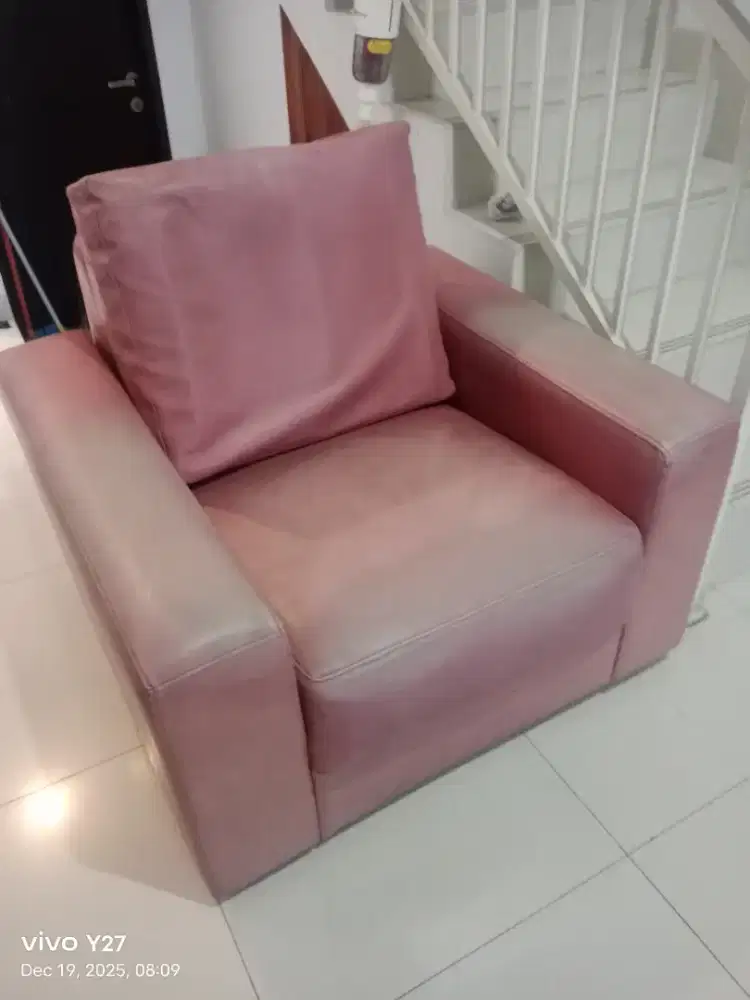 Sofa single ukuran 80x80cm